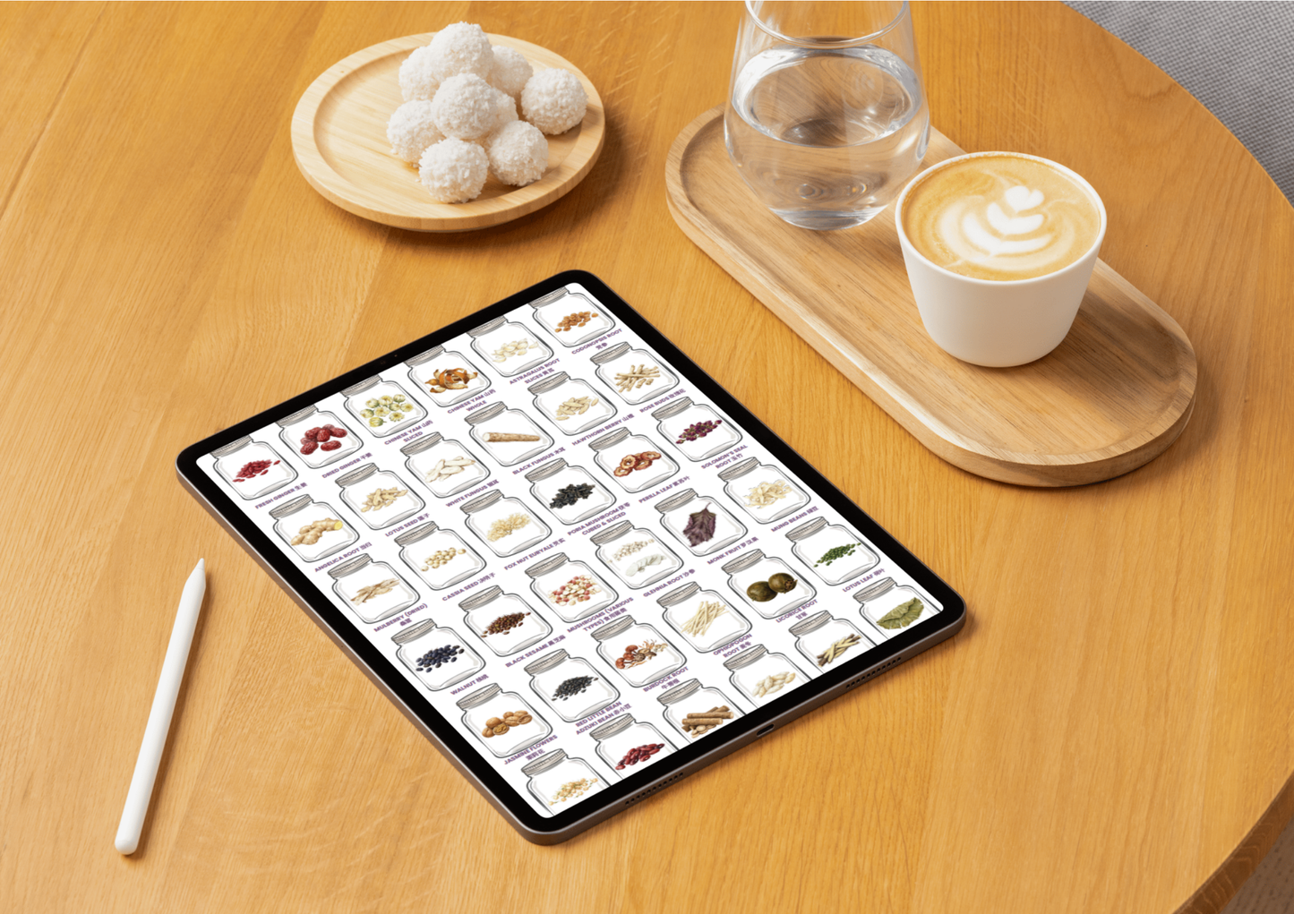 The Artisan Collection: 35 TCM Herbal Digital Stickers Packet