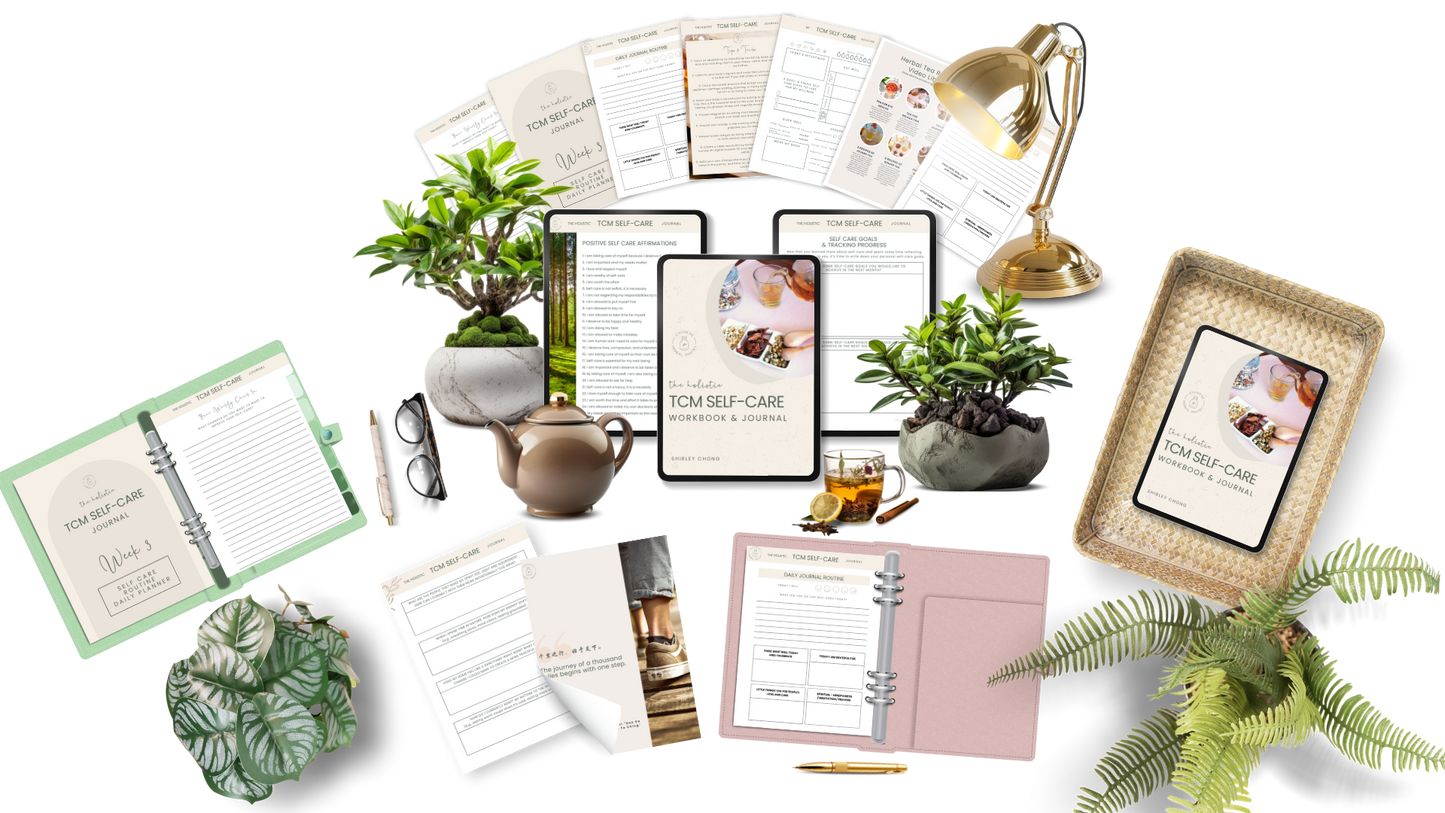 The Holistic TCM Self-Care Workbook & Journal